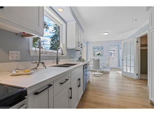 1363 Sycamore Drive, Burlington, ON - Indoor Photo Showing Kitchen With Double Sink