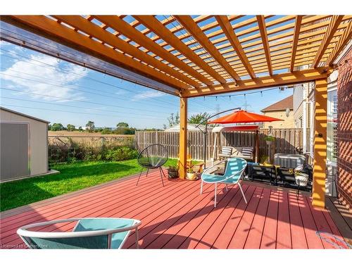 147 Pelech Crescent, Hamilton, ON - Outdoor With Deck Patio Veranda