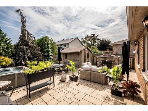 487 Eaglewood Drive, Hamilton, ON - Outdoor With Deck Patio Veranda