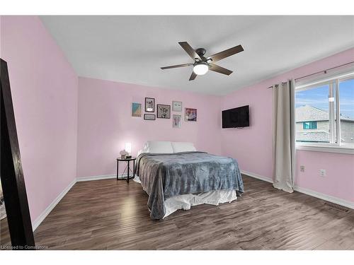 63 Edna Avenue, Hamilton, ON - Indoor Photo Showing Bedroom