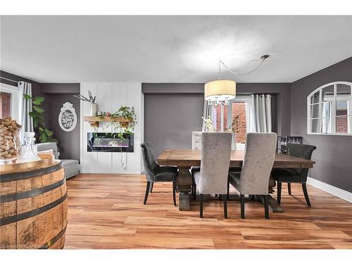 63 Edna Avenue, Hamilton, ON - Indoor Photo Showing Dining Room