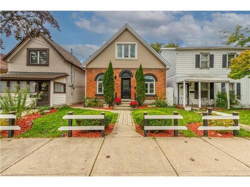 247 Kensington Avenue N, Hamilton, ON - Outdoor With Deck Patio Veranda With Facade