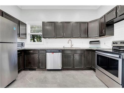 247 Kensington Avenue N, Hamilton, ON - Indoor Photo Showing Kitchen With Stainless Steel Kitchen