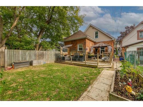 247 Kensington Avenue N, Hamilton, ON - Outdoor With Deck Patio Veranda