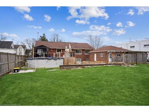 5117 Canborough Road, Wellandport, ON - Outdoor With Above Ground Pool With Backyard