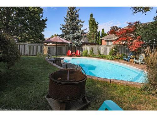 15 Sumner Crescent, Grimsby, ON - Outdoor With In Ground Pool With Backyard