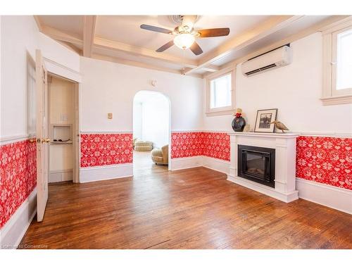 354 Cumberland Avenue, Hamilton, ON - Indoor With Fireplace