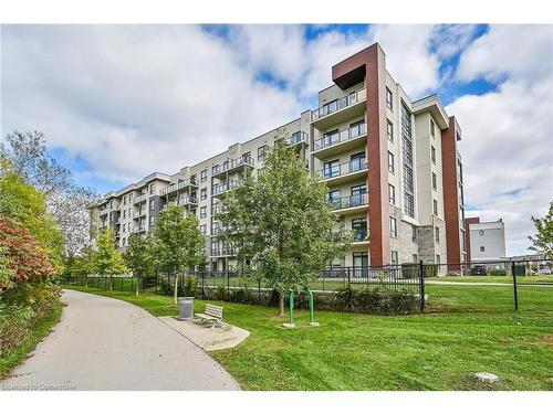 114-125 Shoreview Place, Stoney Creek, ON - Outdoor With Balcony With Facade