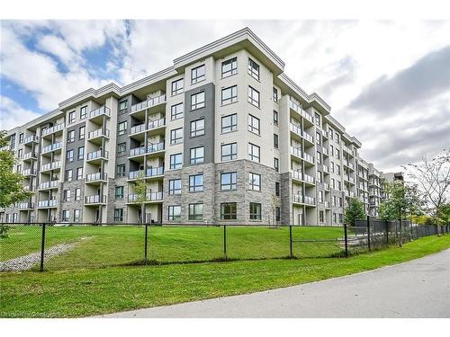 114-125 Shoreview Place, Stoney Creek, ON - Outdoor With Balcony With Facade