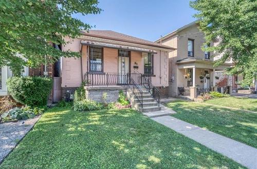 81 Colbourne Street, Hamilton, ON - Outdoor With Deck Patio Veranda With Facade