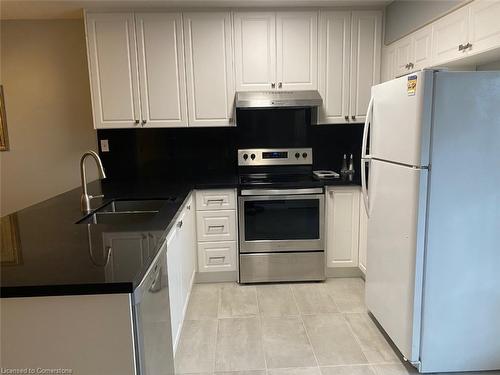 301-4003 Kilmer Drive, Burlington, ON - Indoor Photo Showing Kitchen With Double Sink