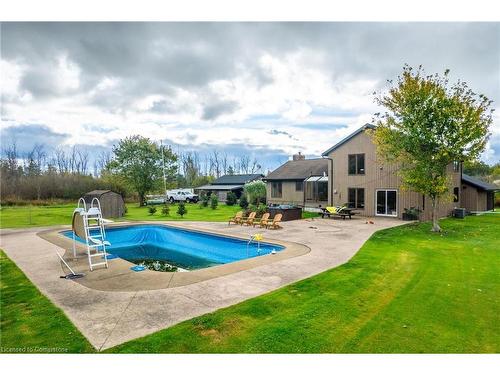 2458 Nigh Road, Ridgeway, ON - Outdoor With In Ground Pool With Backyard