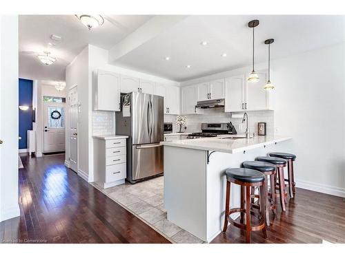 92 Benziger Lane, Stoney Creek, ON - Indoor Photo Showing Kitchen With Stainless Steel Kitchen