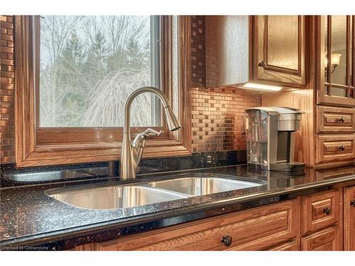 97 Unity Side Road, Seneca, ON - Indoor Photo Showing Kitchen With Double Sink