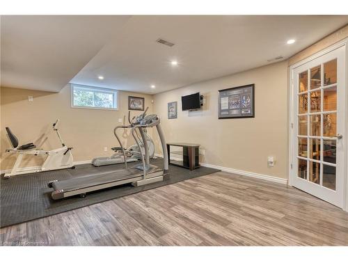 97 Unity Side Road, Seneca, ON - Indoor Photo Showing Gym Room