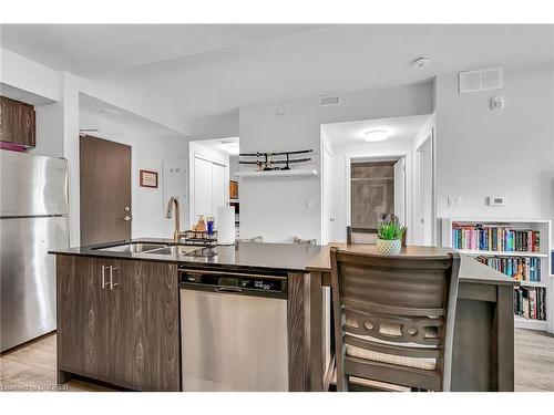 303-16 Markle Crescent, Ancaster, ON - Indoor Photo Showing Kitchen With Stainless Steel Kitchen With Double Sink