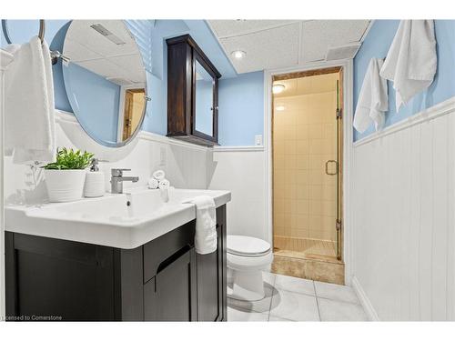 64 Bland Avenue, Hamilton, ON - Indoor Photo Showing Bathroom