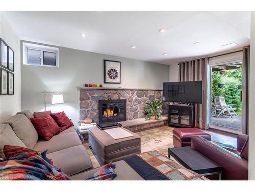 165 Shanley Terrace, Oakville, ON - Indoor Photo Showing Living Room With Fireplace