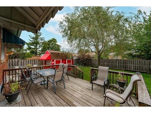 99 Wise Crescent, Hamilton, ON - Outdoor With Deck Patio Veranda With Exterior