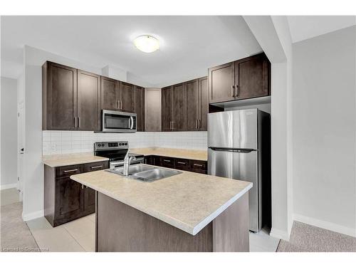 4282 Shuttleworth Drive, Niagara Falls, ON - Indoor Photo Showing Kitchen With Stainless Steel Kitchen With Double Sink With Upgraded Kitchen