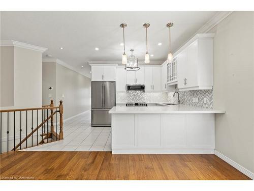 28 Geranium Avenue, Hamilton, ON - Indoor Photo Showing Kitchen With Upgraded Kitchen