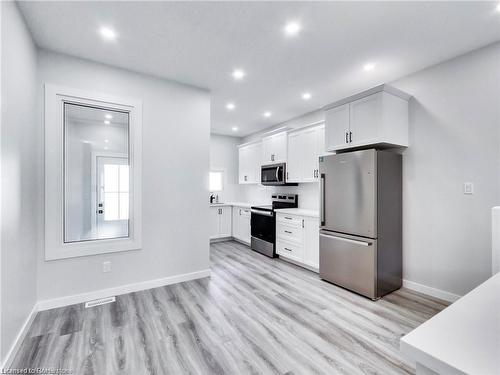 221 Glendale Avenue, Hamilton, ON - Indoor Photo Showing Kitchen With Stainless Steel Kitchen