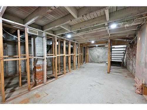 278 Hunter Street W, Hamilton, ON - Indoor Photo Showing Basement