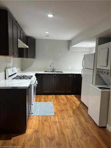 3-463 King Street W, Hamilton, ON - Indoor Photo Showing Kitchen With Double Sink