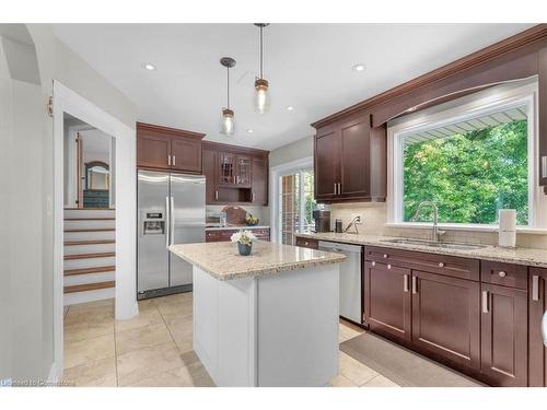 193 Appleby Line, Burlington, ON - Indoor Photo Showing Kitchen With Upgraded Kitchen