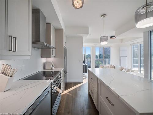 302-500 Brock Avenue, Burlington, ON - Indoor Photo Showing Kitchen With Upgraded Kitchen