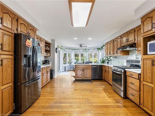 1306 St Johns Road W, Simcoe, ON - Indoor Photo Showing Kitchen With Stainless Steel Kitchen