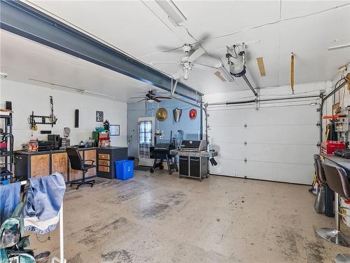 1306 St Johns Road W, Simcoe, ON - Indoor Photo Showing Garage