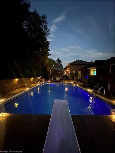 46 Terrace Drive, Dundas, ON - Outdoor With In Ground Pool