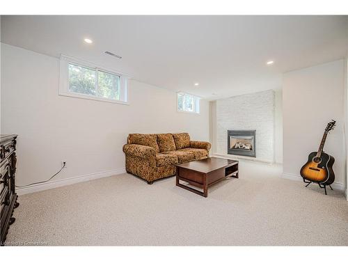 1457 Dewbourne Crescent, Burlington, ON - Indoor With Fireplace