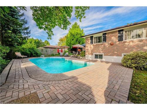 1457 Dewbourne Crescent, Burlington, ON - Outdoor With In Ground Pool