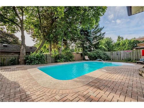 1457 Dewbourne Crescent, Burlington, ON - Outdoor With In Ground Pool With Backyard