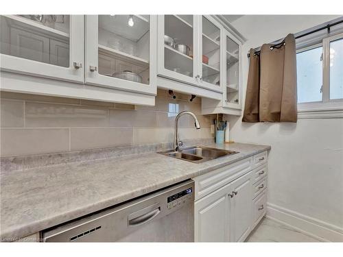 8-285 King Street W, Hamilton, ON - Indoor Photo Showing Kitchen With Double Sink