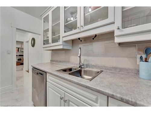 8-285 King Street W, Hamilton, ON - Indoor Photo Showing Kitchen With Double Sink