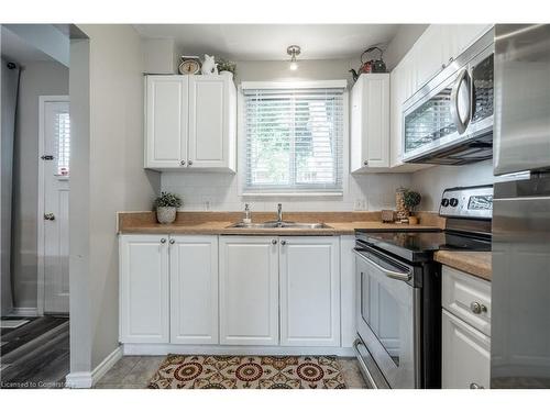 29-123 Main Street, Dunnville, ON - Indoor Photo Showing Kitchen With Double Sink