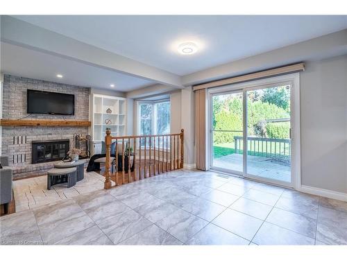 305 Woodland Drive, Ancaster, ON - Indoor With Fireplace