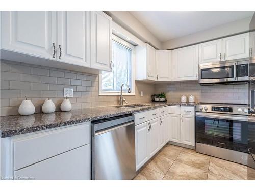 305 Woodland Drive, Ancaster, ON - Indoor Photo Showing Kitchen With Stainless Steel Kitchen