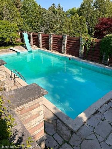 132 Hillcrest Avenue, Flamborough, ON - Outdoor With In Ground Pool