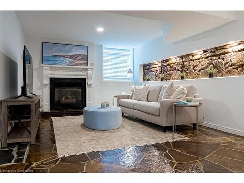 Ll-280 Aberdeen Avenue, Hamilton, ON - Indoor Photo Showing Living Room With Fireplace