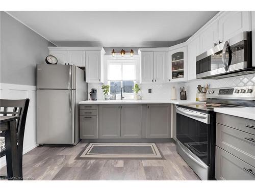 11 Esther Street, Brantford, ON - Indoor Photo Showing Kitchen With Stainless Steel Kitchen