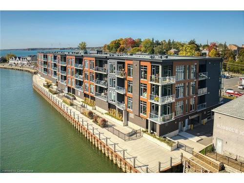 303-38 Harbour Street, Port Dover, ON - Outdoor With Body Of Water With Balcony