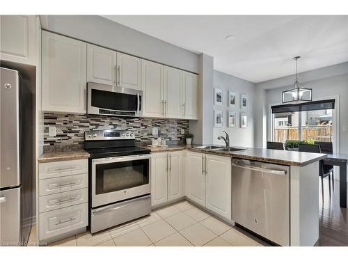 29-45 Royal Winter Drive, Binbrook, ON - Indoor Photo Showing Kitchen With Stainless Steel Kitchen With Double Sink