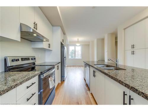 2086 Fairmont Common, Burlington, ON - Indoor Photo Showing Kitchen With Double Sink With Upgraded Kitchen