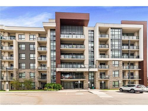 528-101 Shoreview Place, Stoney Creek, ON - Outdoor With Balcony With Facade