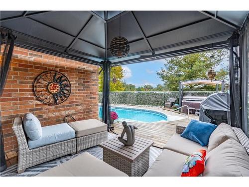 95 Thoroughbred Boulevard, Ancaster, ON - Outdoor With Deck Patio Veranda With Exterior