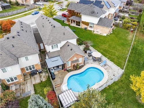 95 Thoroughbred Boulevard, Ancaster, ON - Outdoor With In Ground Pool With Deck Patio Veranda